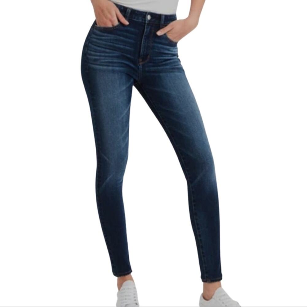 American Eagle AEO Women's Super Hi-Rise Ankle Skinny Jegging Jeans Size 2XS
